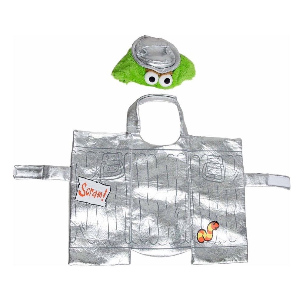 Oscar the Grouch dog costume